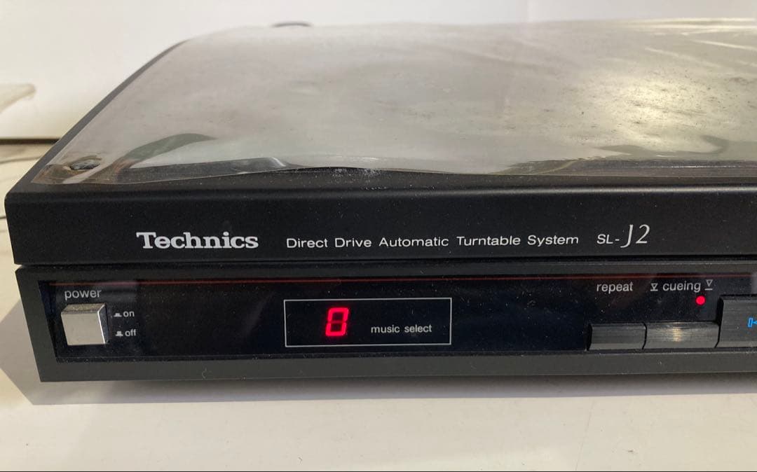 掘り出し物 テクニクス レコードプレーヤー ＳＬ－Ｊ２ 通電確認済み レア