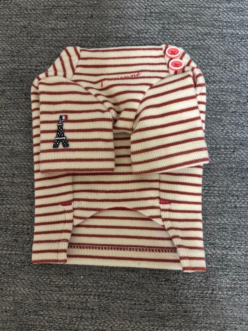 アトリエgg ボーダーネックTシャツ