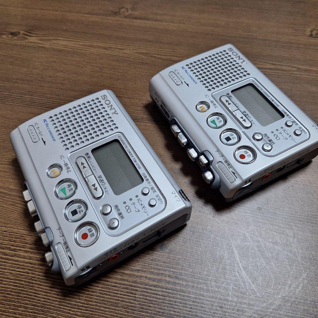 SONY TCM-IC100 ソニー　2セット