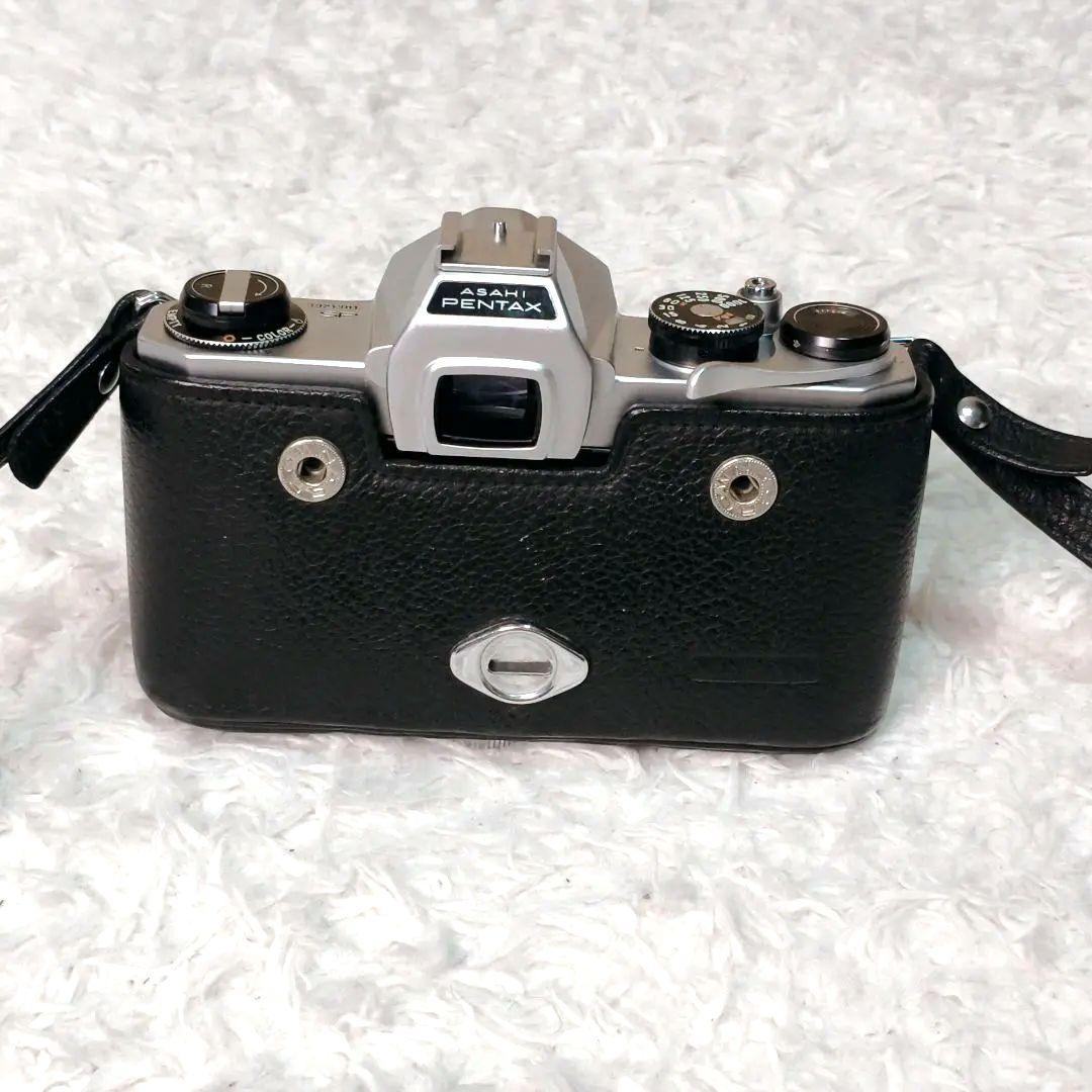 【動作品】 Pentax Spotmatic SMC55mm レザーケース付