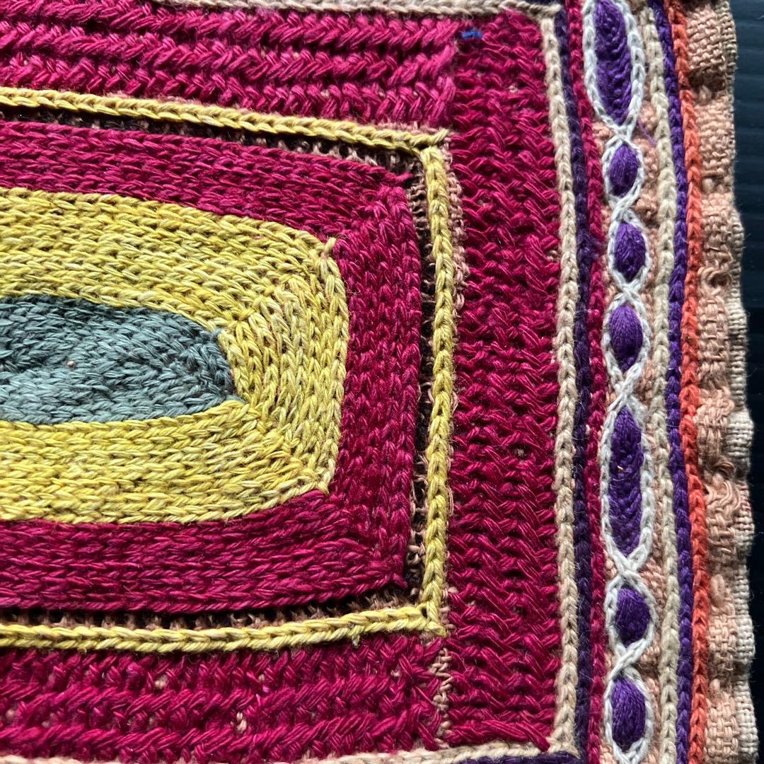 アンティーク古布　インドバンジァラ族 刺繍パッチ