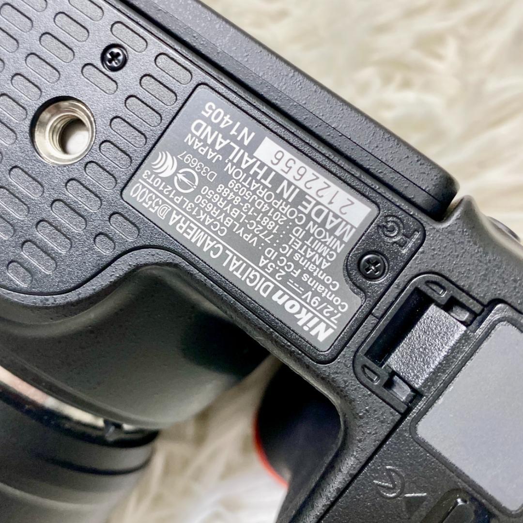 Nikon D5500 デジタル一眼レフカメラ ダブルズームキット付き 美品