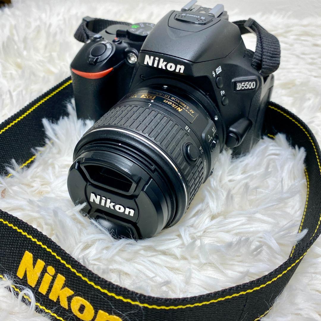Nikon D5500 デジタル一眼レフカメラ ダブルズームキット付き 美品