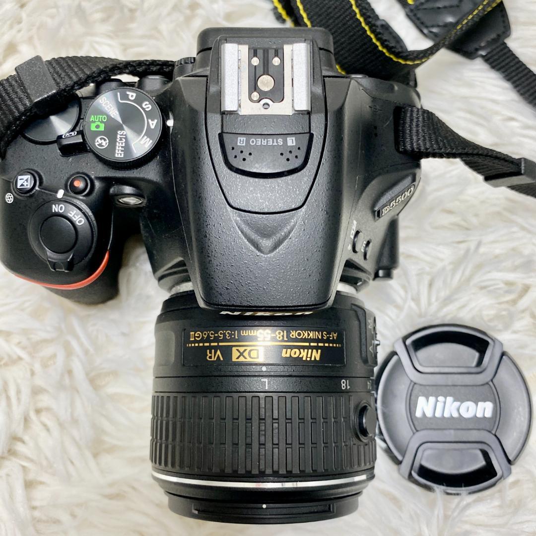 Nikon D5500 デジタル一眼レフカメラ ダブルズームキット付き 美品