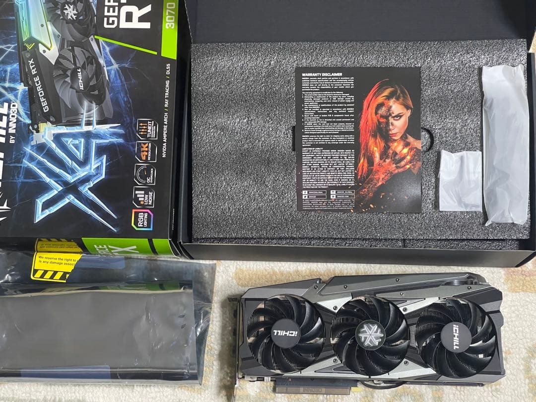 グラフィックボード・グラボ・ビデオカード iCHILL GeForce RTX 3070 8GB