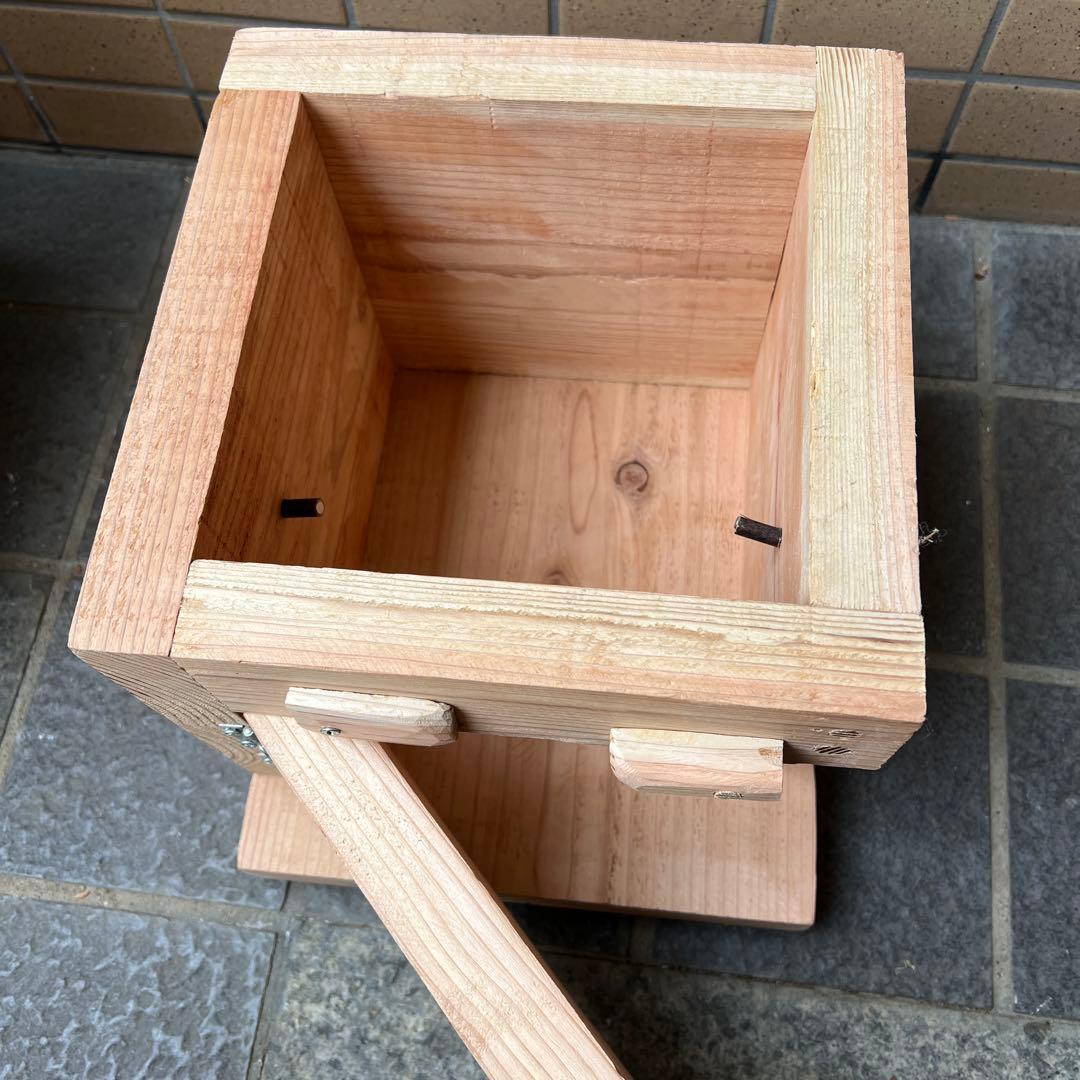 日本ミツバチ重箱式巣箱 継箱3段　　　Ｅ1