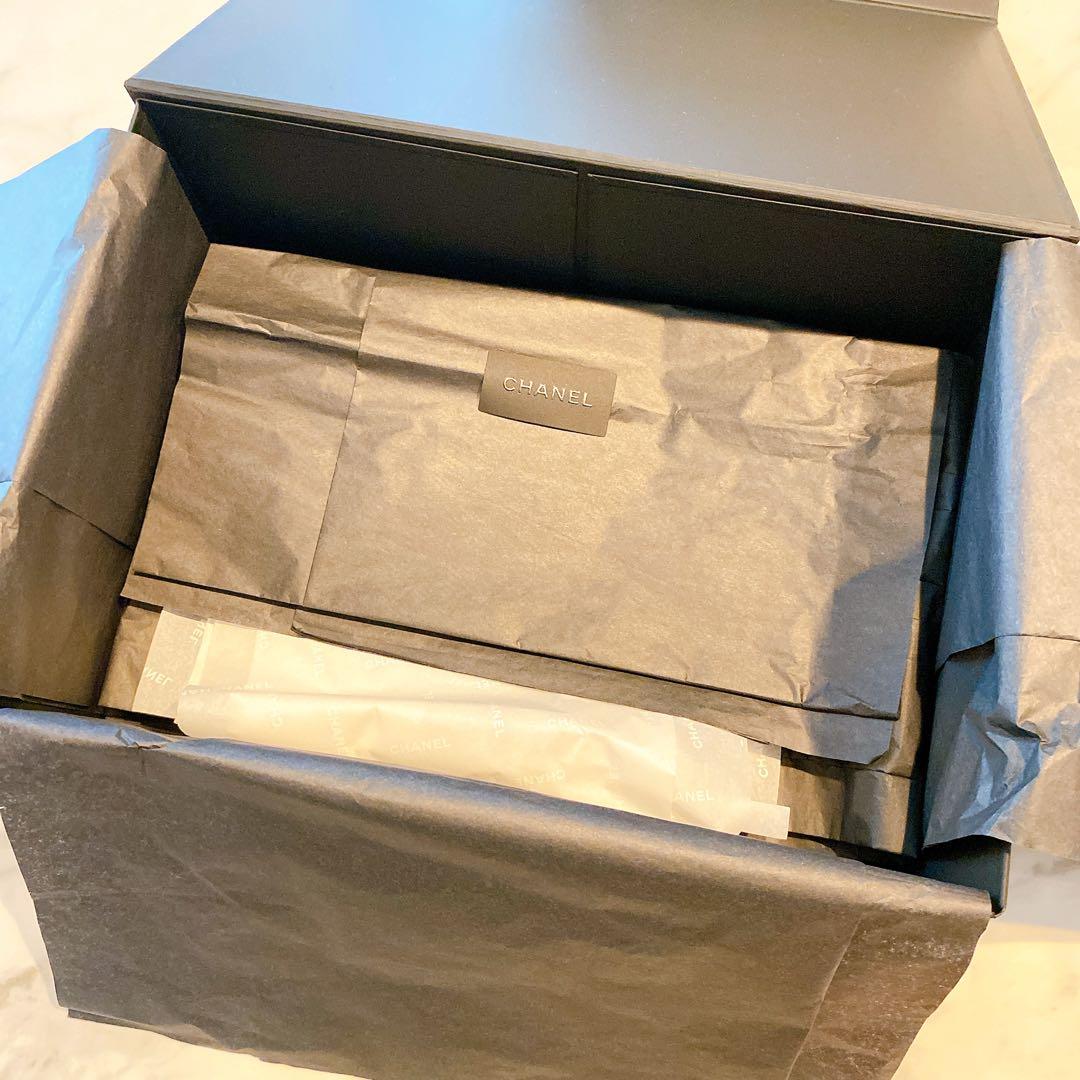 CHANEL バッグ❤︎空箱＆カメリア⭐︎リボン 保存袋付き　マトラッセ空箱