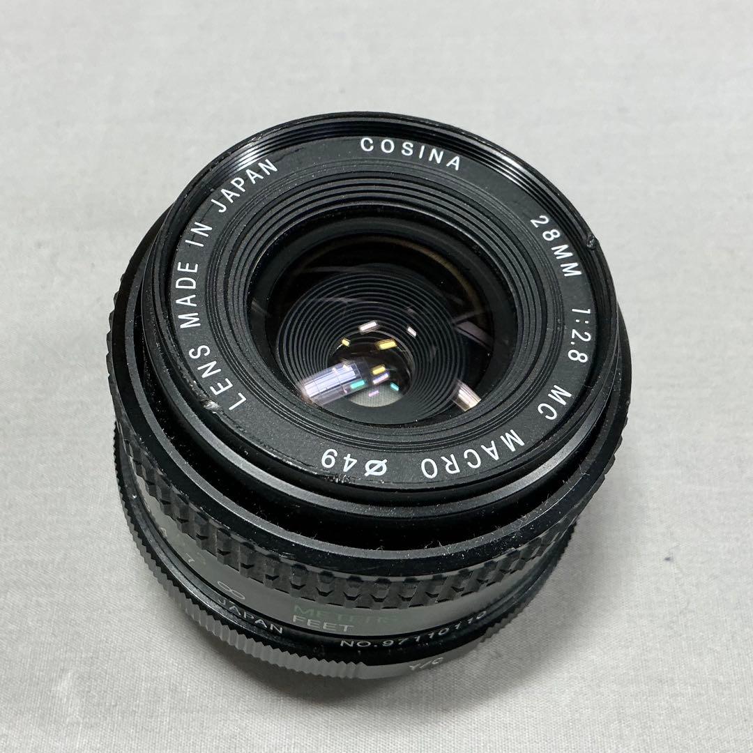 動作確認済！YASHICA FR I 28mm+50mm セット