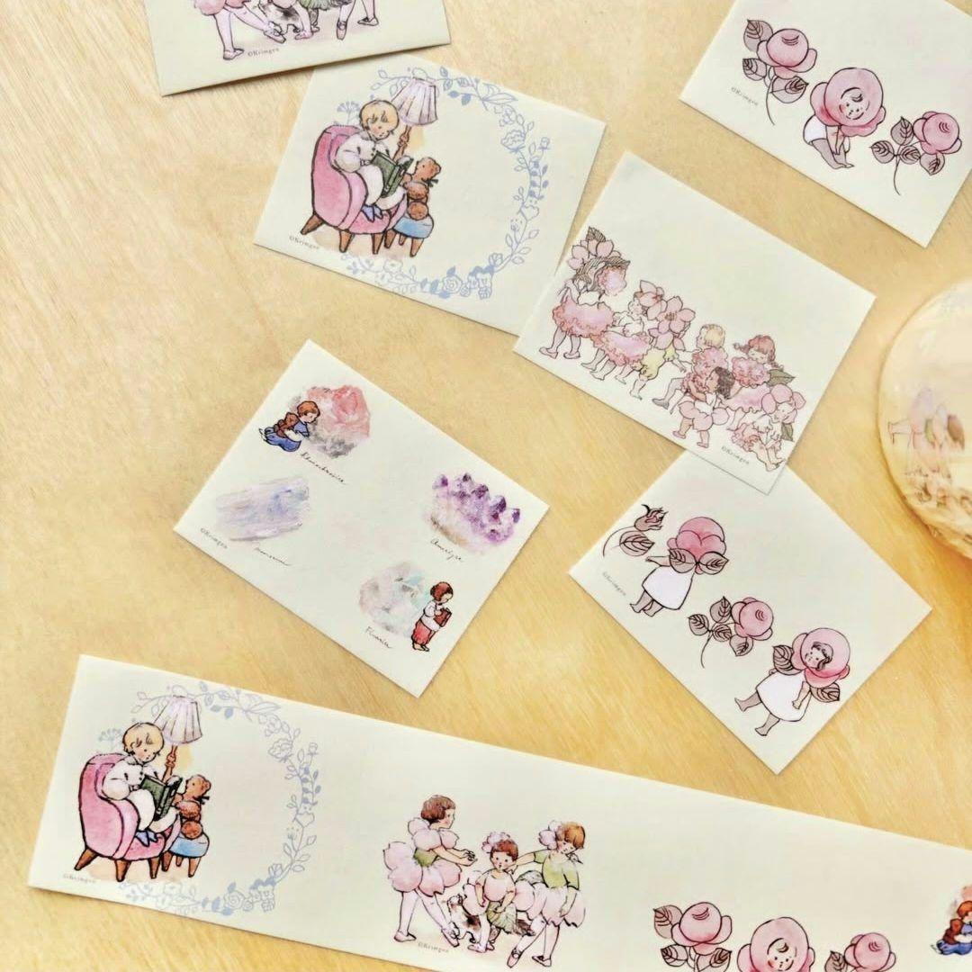 紙博東京vol.12 Krimgen クリムゲン ロール付箋 マステ新作 6点