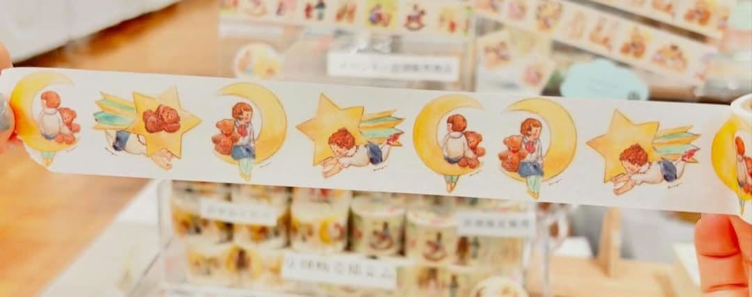紙博東京vol.12 Krimgen クリムゲン ロール付箋 マステ新作 6点
