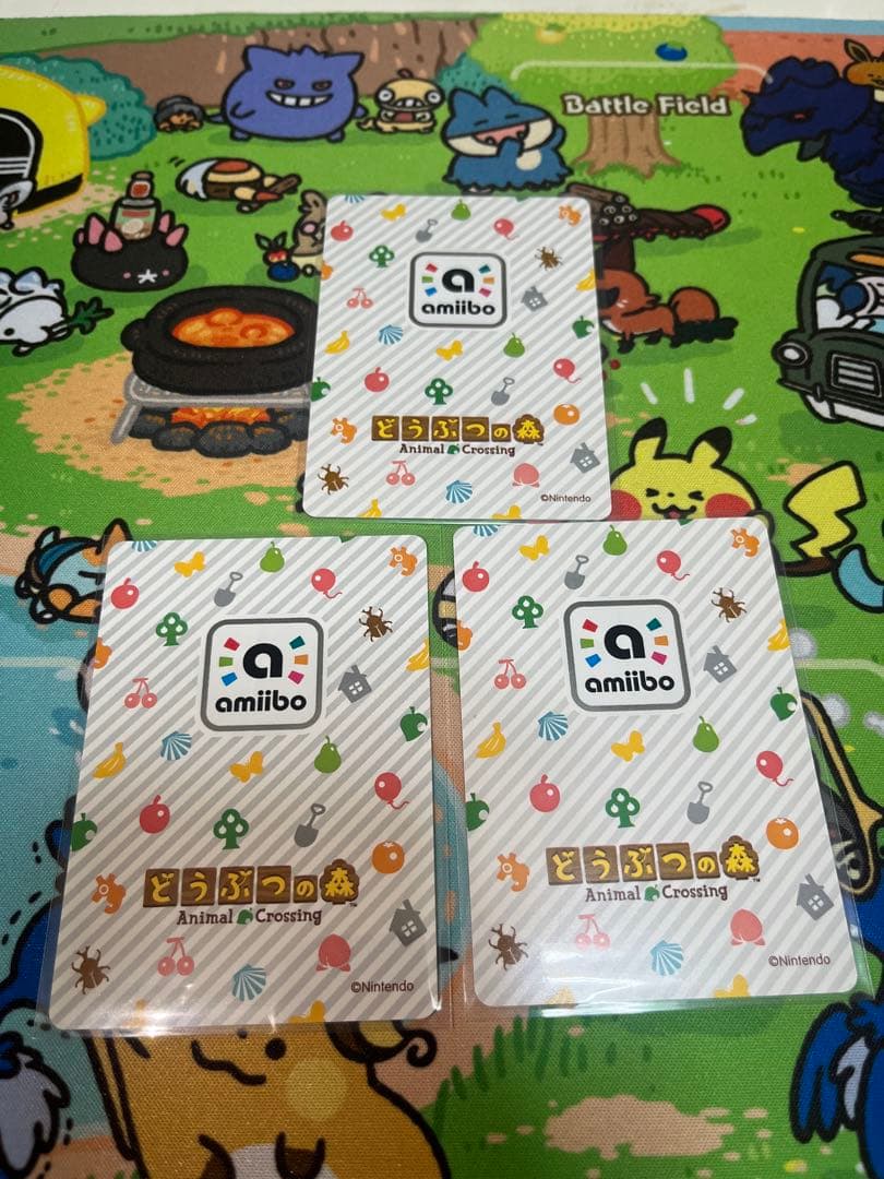 あつ森　amiiboカード　ジュン　クリスチーヌ　フランソワ　まとめ売り