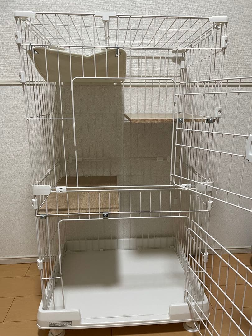 アイリスオーヤマ ハンモック付き ミニキャットケージ