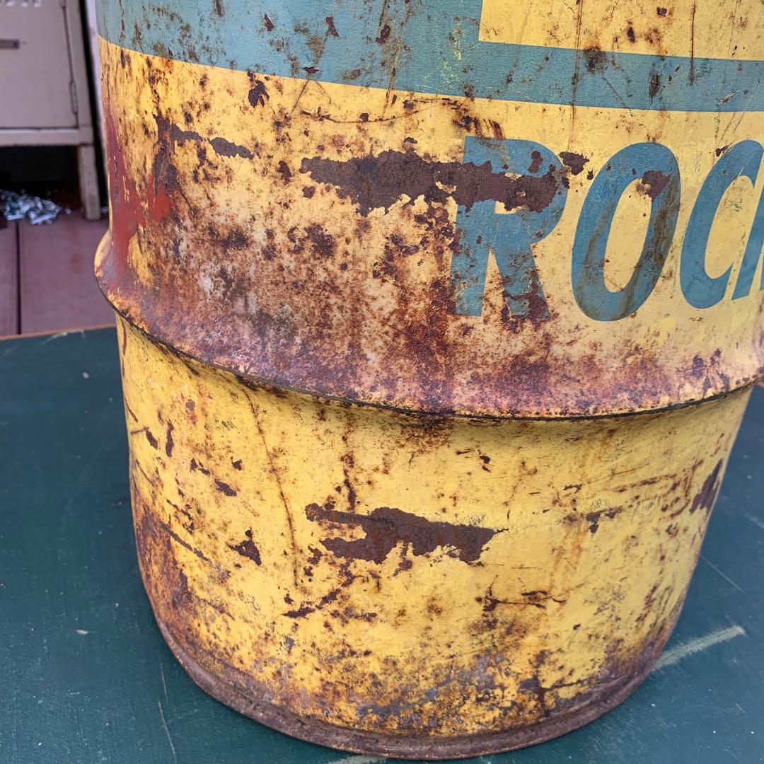 送料込み！USA VTGドラム缶 DEEP ROCK/15U.S.GALLONS