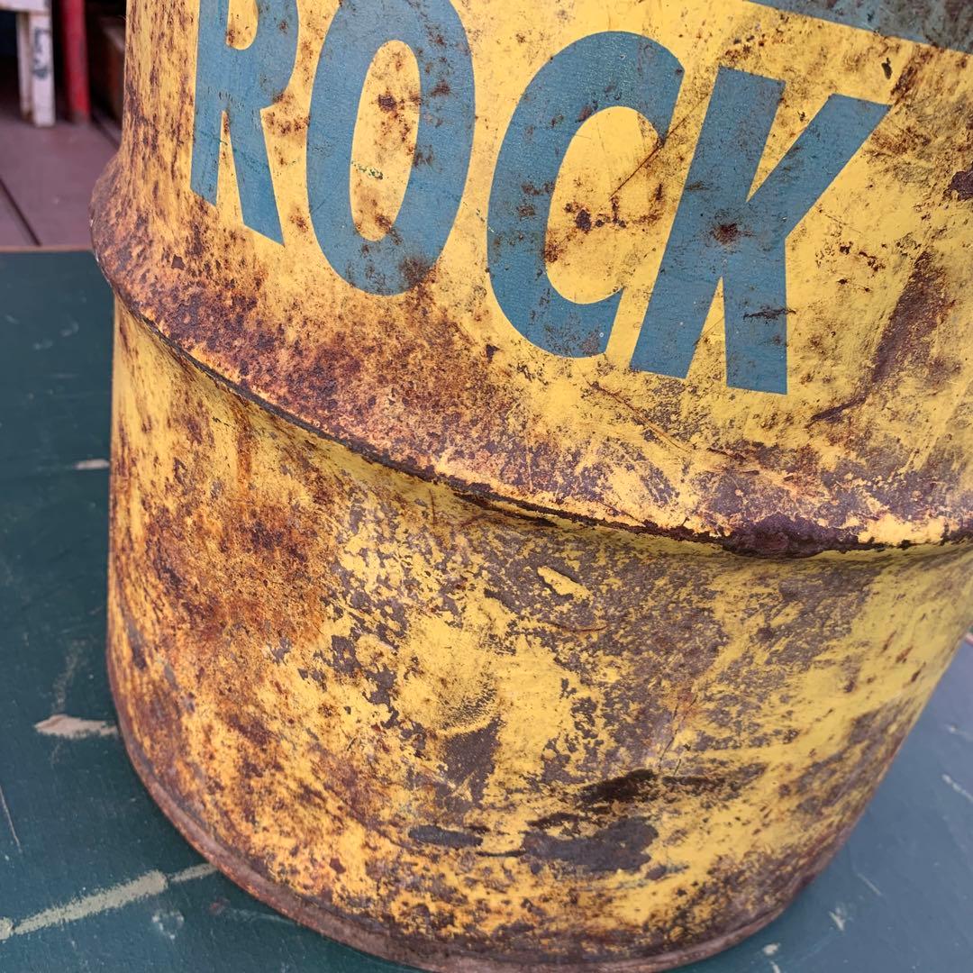 送料込み！USA VTGドラム缶 DEEP ROCK/15U.S.GALLONS