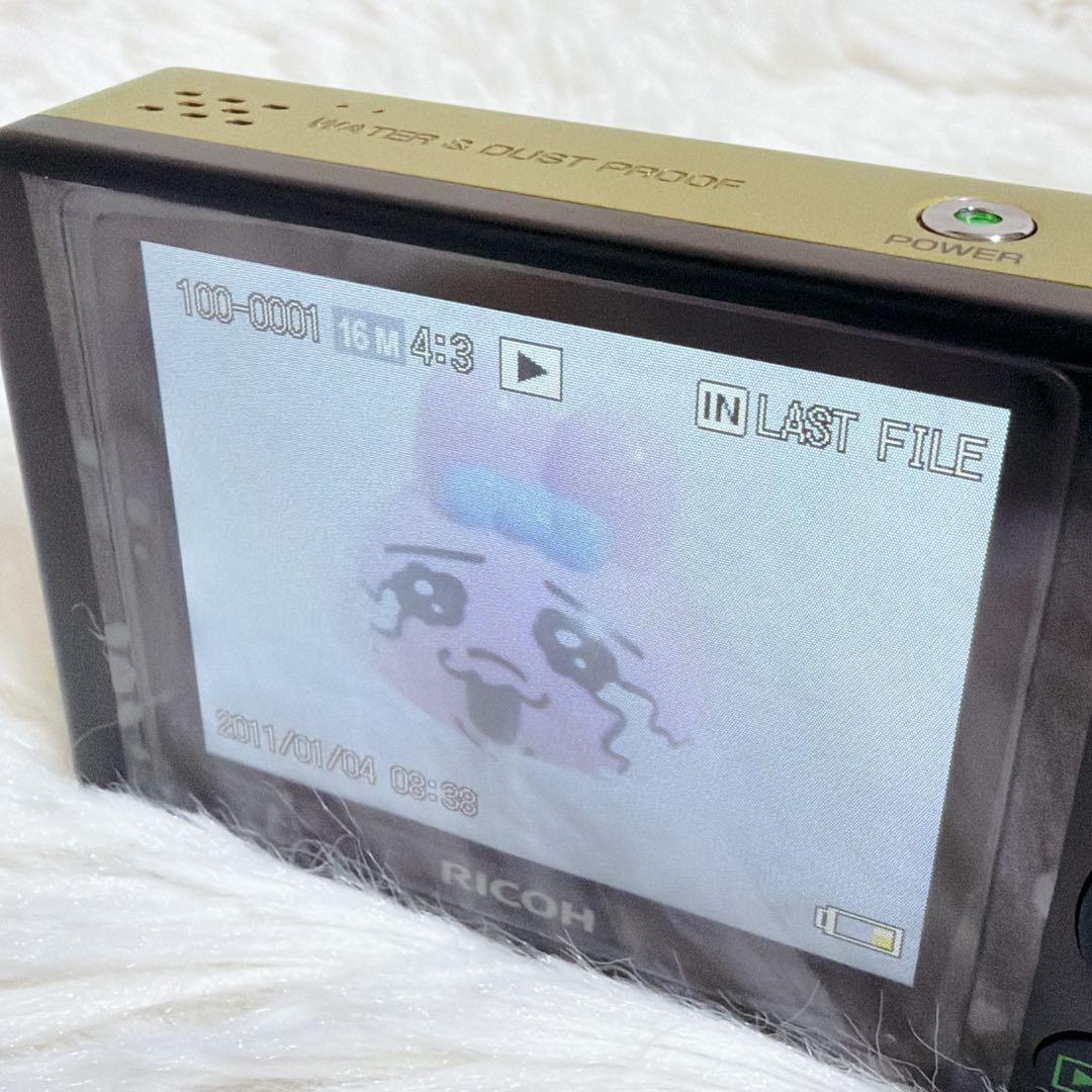 【RICOH　リコー】 PX グリーン コンパクトデジタルカメラ