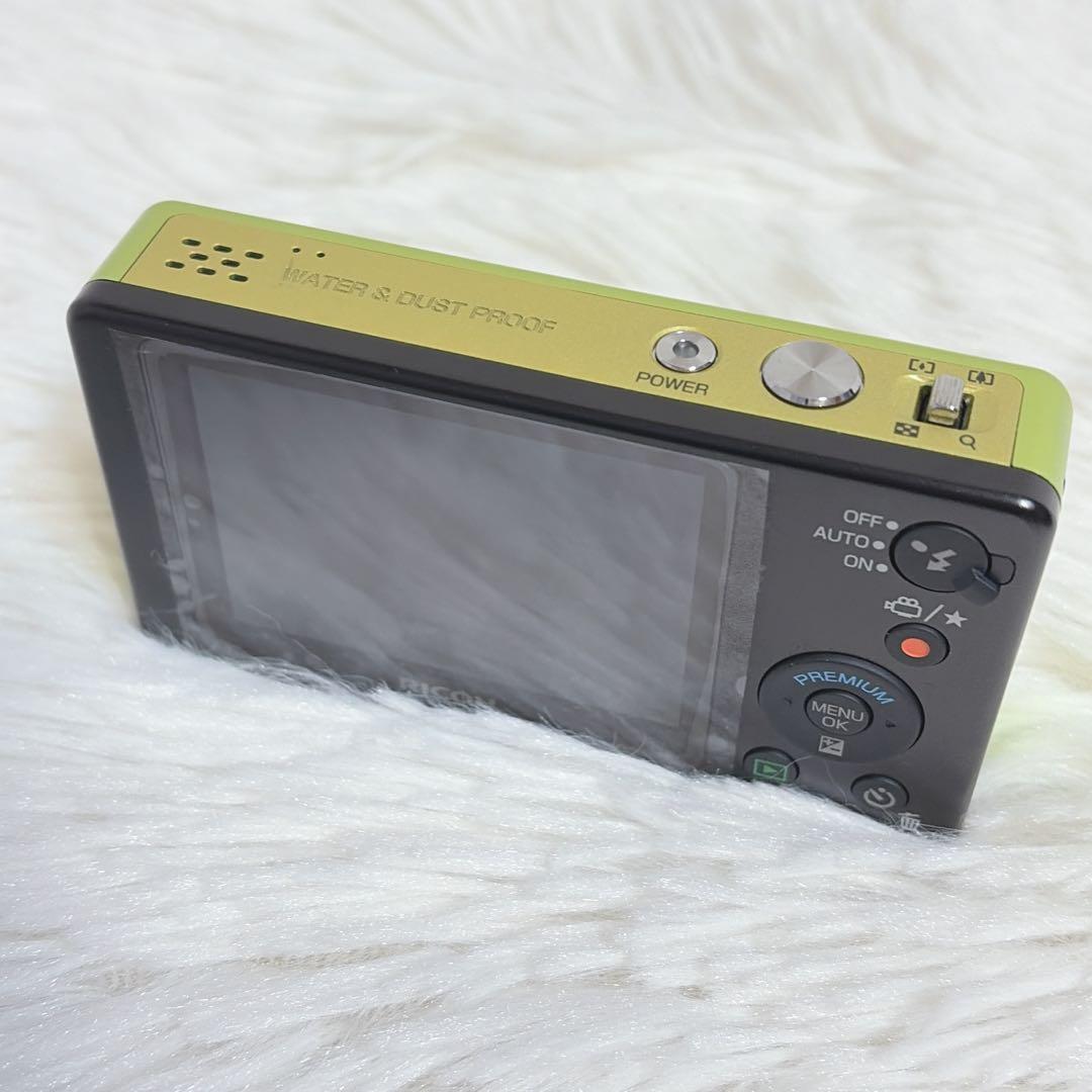 【RICOH　リコー】 PX グリーン コンパクトデジタルカメラ