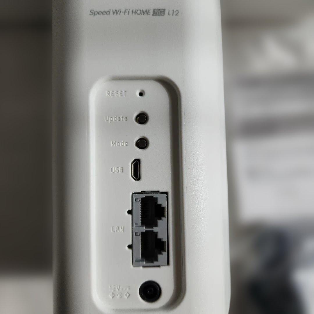 Speed Wi-Fi  5G L12 中古