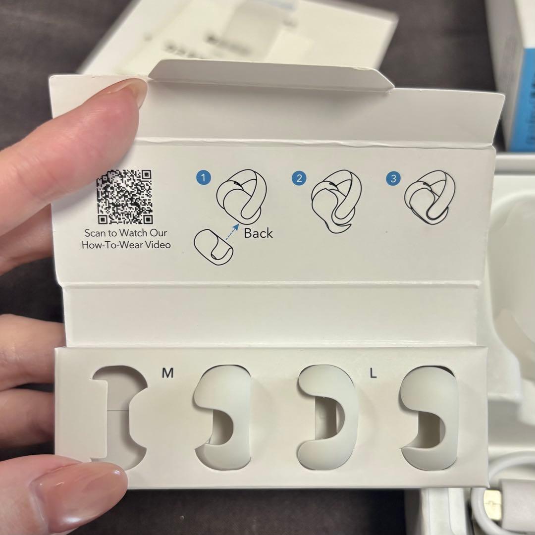 【訳あり】Anker Soundcore AeroClip ワイヤレスイヤホン