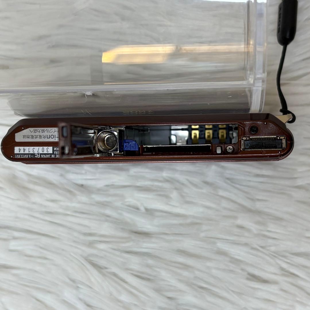 SONY カメラ　DSC-T77 充電器　ブラウン　コンデジ　動作品　訳あり