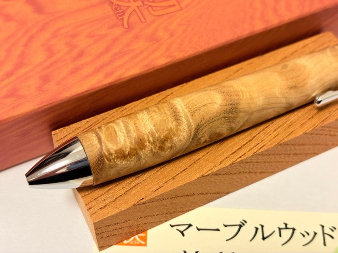 【新品未使用】工房楔 マーブルウッド グラッソ 多機能ペン