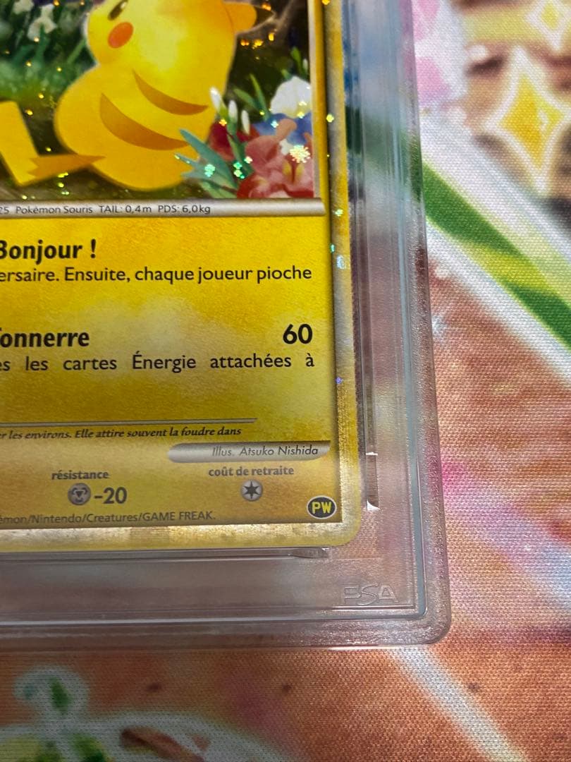 PSA10☆ピカチュウワールド ピカチュウ 2010年 プロモ フランス