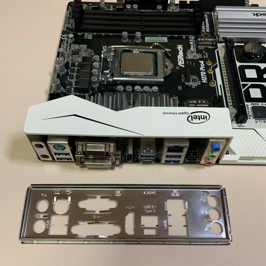 ASRock H270 Pro4 + i5 7500 + CPUクーラー セット