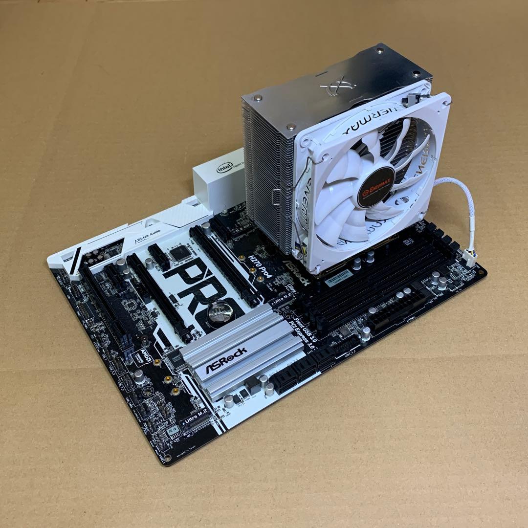 ASRock H270 Pro4 + i5 7500 + CPUクーラー セット
