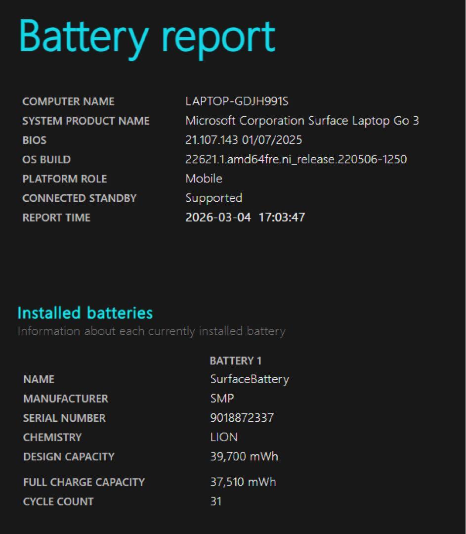 Surface Laptop Go 3 カバー・別売り充電器セット