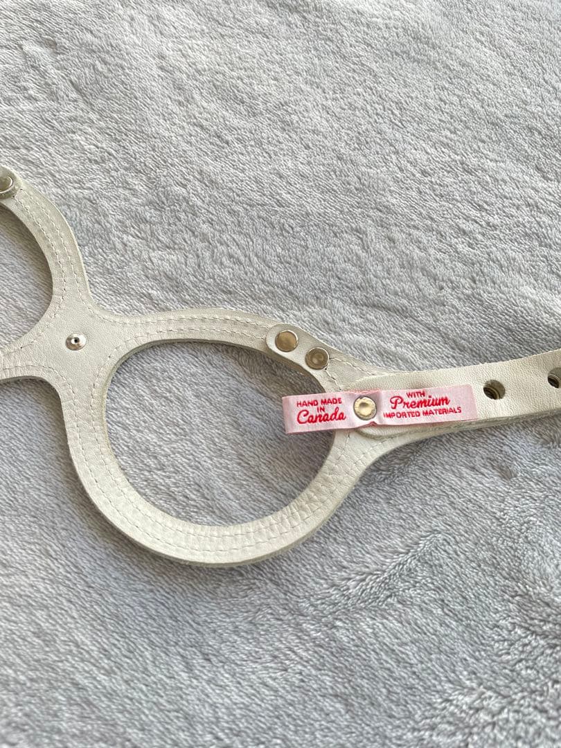 バディベルト3号オールレザー　スワロフスキー付き　ハーネス　BBベルト　美品