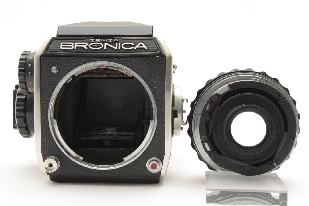 [動作確認済] BRONICA EC中判カメラセット レンズ３つ付き