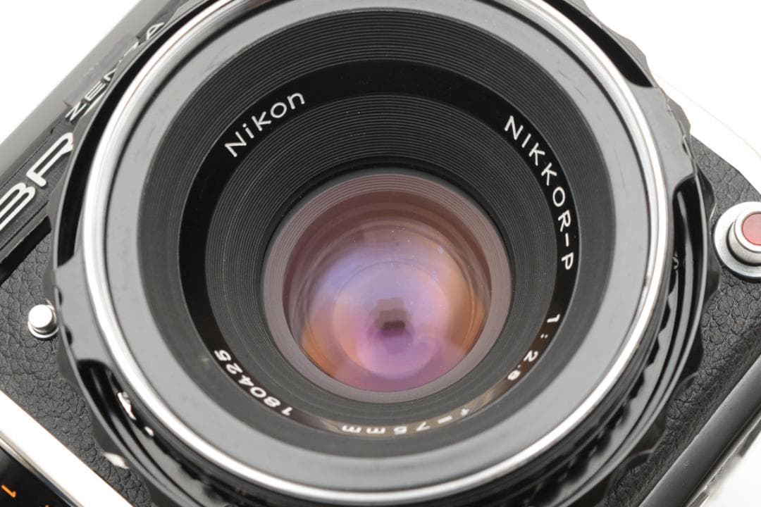 [動作確認済] BRONICA EC中判カメラセット レンズ３つ付き
