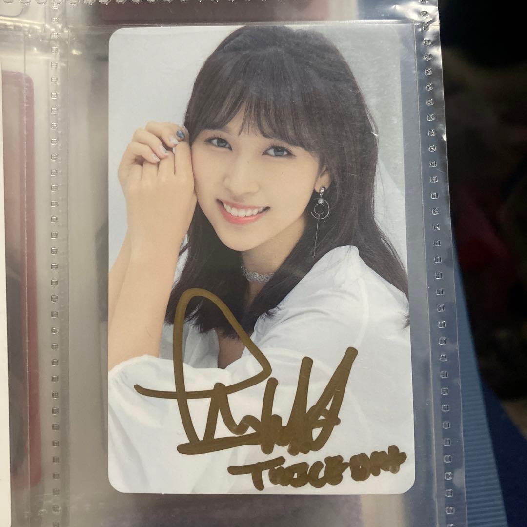 TWICE ミナ　 BDZ サイン入りカード