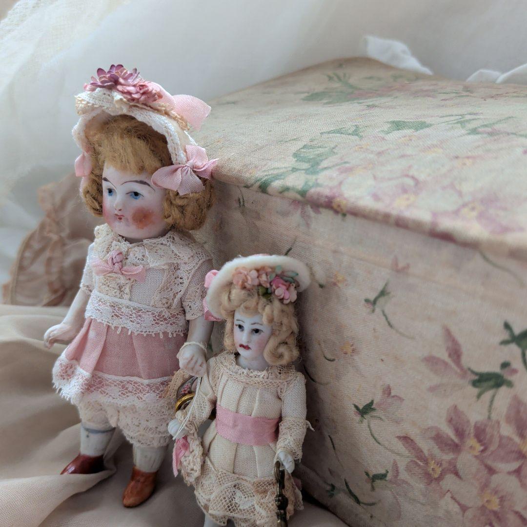 1900s　ドイツ　アンティーク　ミニョネット　ドールセット