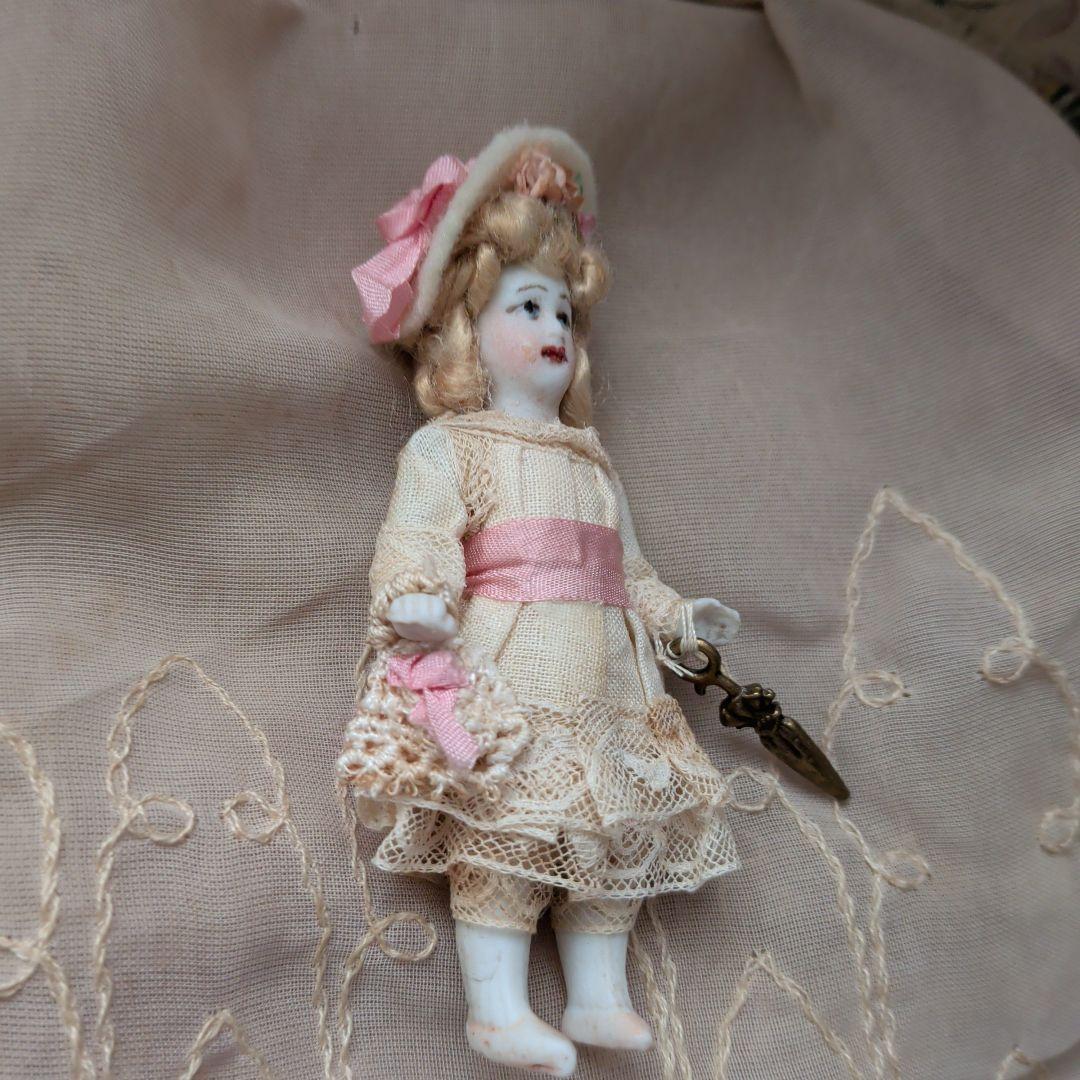 1900s　ドイツ　アンティーク　ミニョネット　ドールセット