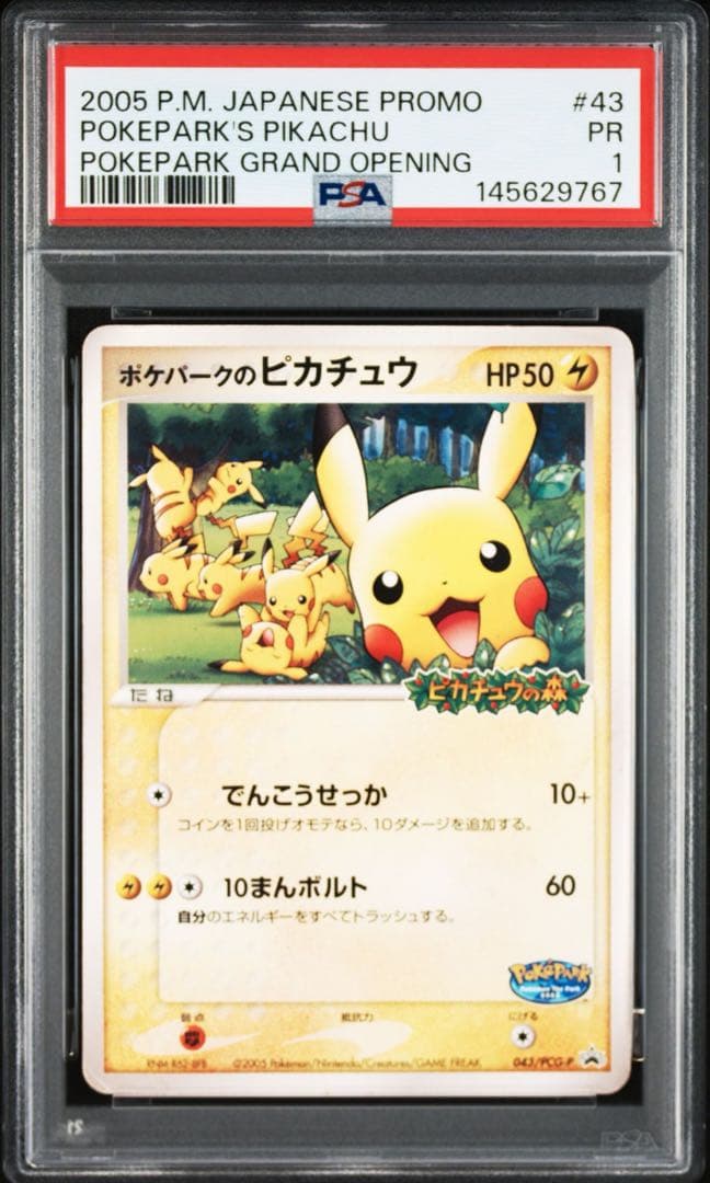 PSA1 ポケパークのピカチュウ 超希少 pokepark pikachu レア