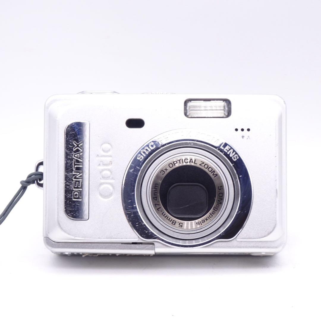 【動作確認済】 PENTAX Optio S55 オールドコンデジ