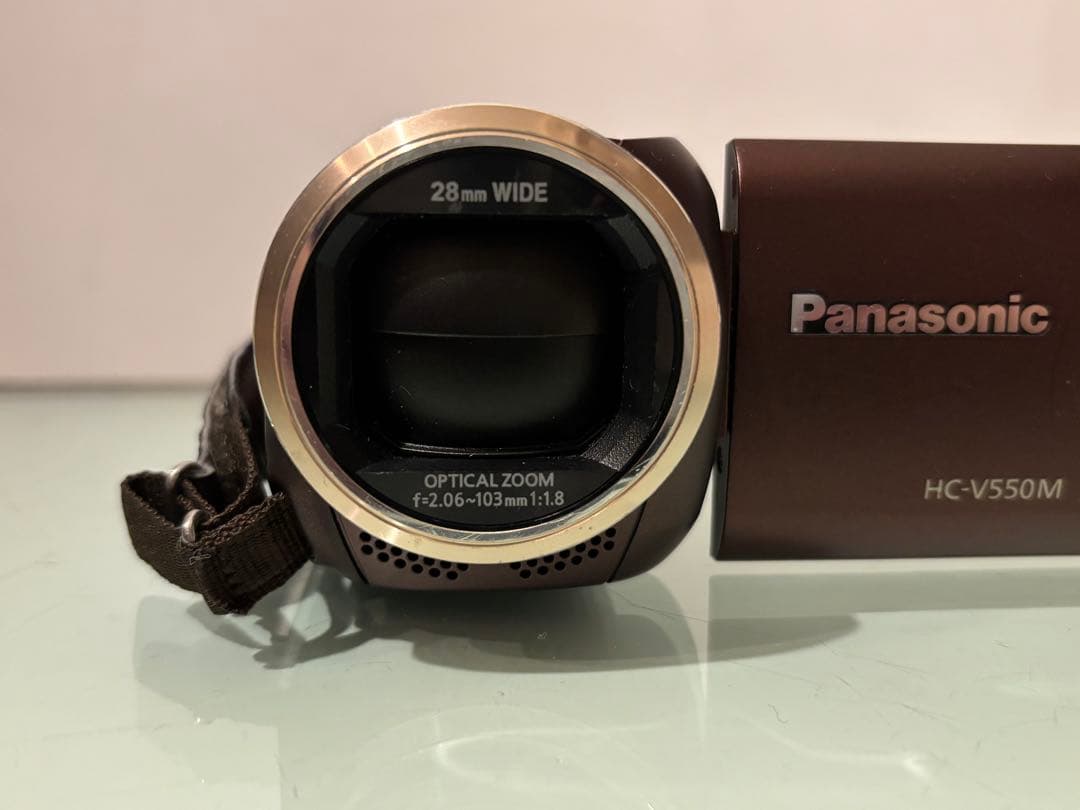 動作確認済　Panasonic HC-V550M フルHD ビデオカメラ