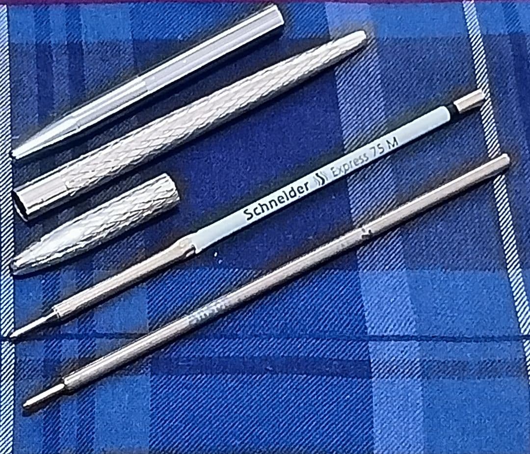 【激レアヴィンテージ美品】Tiffany & Co. 銀張りパースペン
