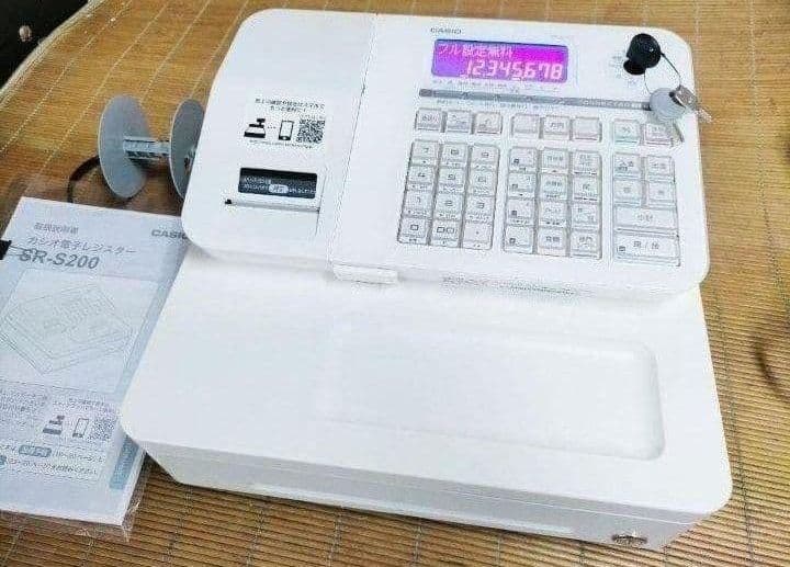 カシオレジスター　SR-S200　　　152535