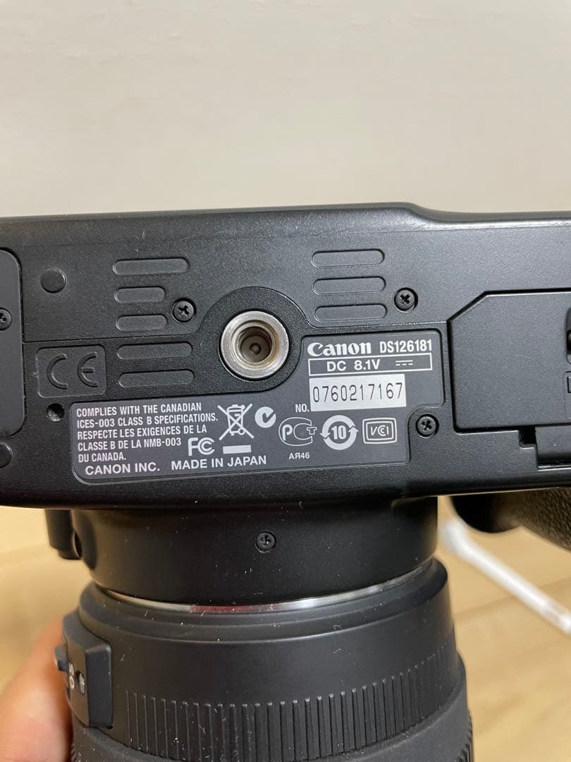 キャノンCanonカメラEOS kissX2 特大レンズ付き
