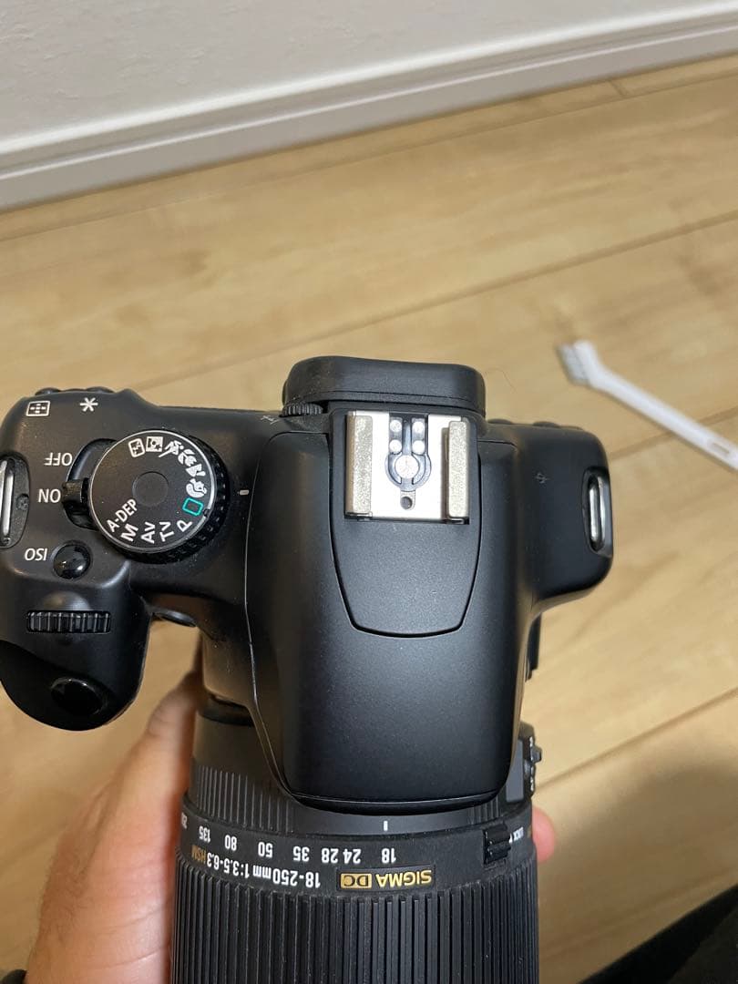 キャノンCanonカメラEOS kissX2 特大レンズ付き