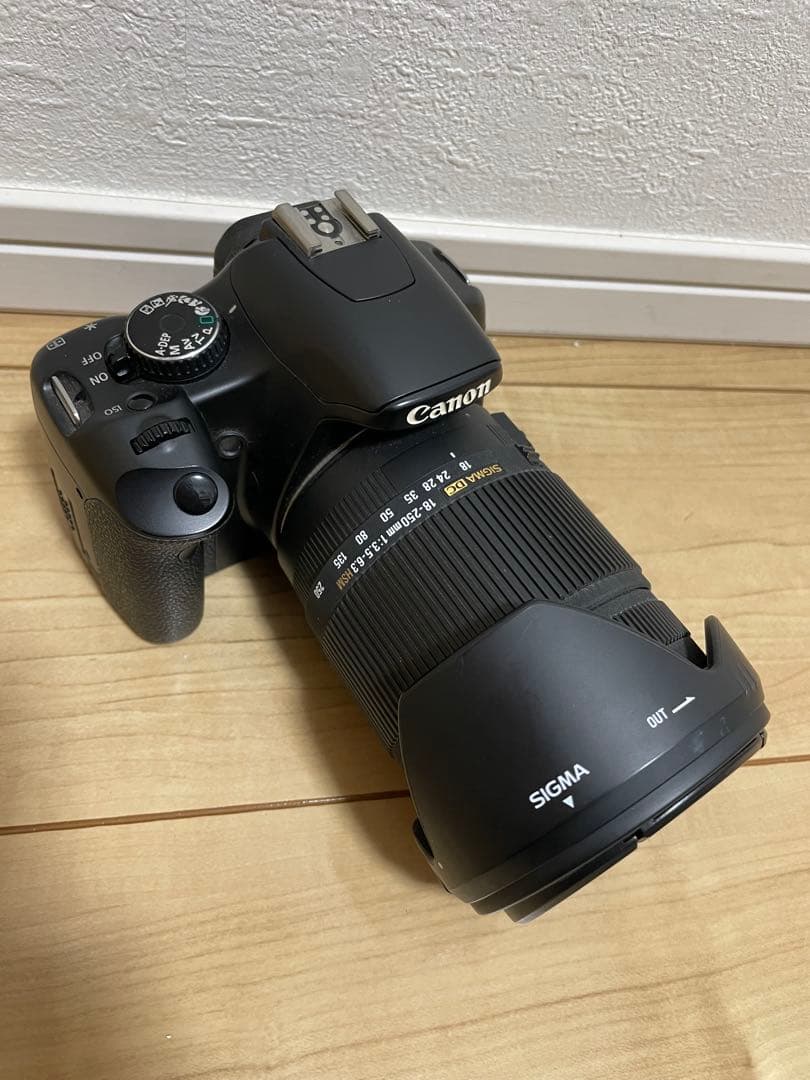 キャノンCanonカメラEOS kissX2 特大レンズ付き