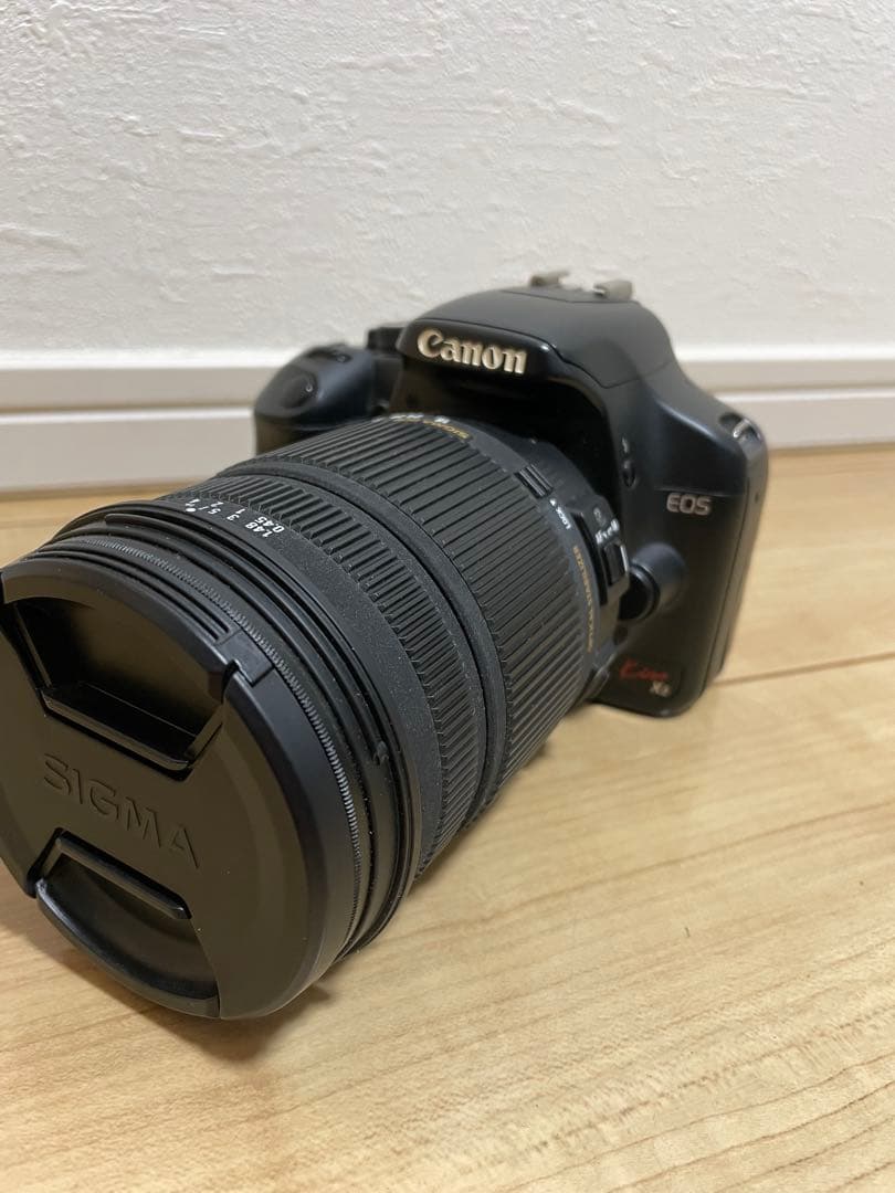 キャノンCanonカメラEOS kissX2 特大レンズ付き