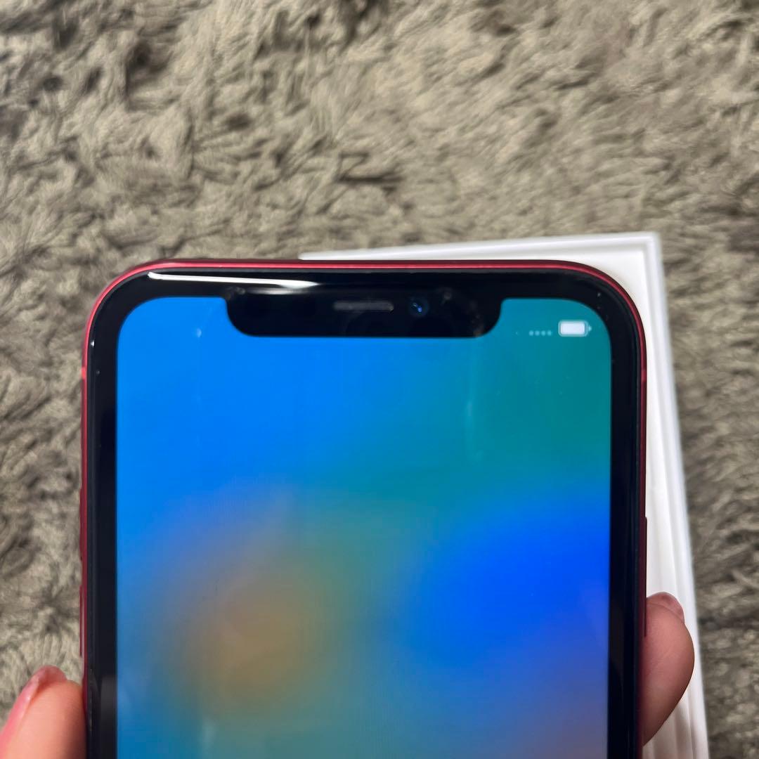 iPhone11 128GB レッド SIMフリー　本体　外箱あり