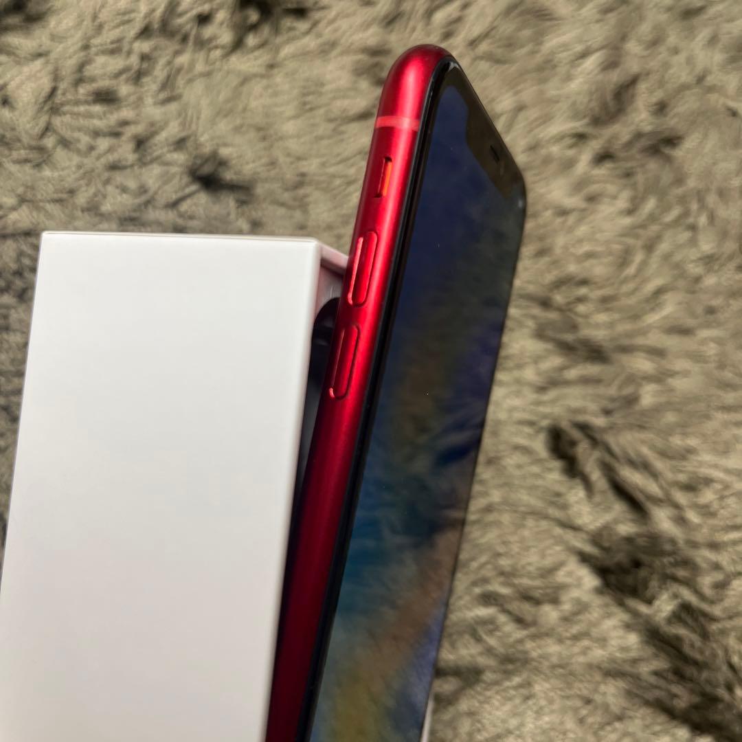 iPhone11 128GB レッド SIMフリー　本体　外箱あり