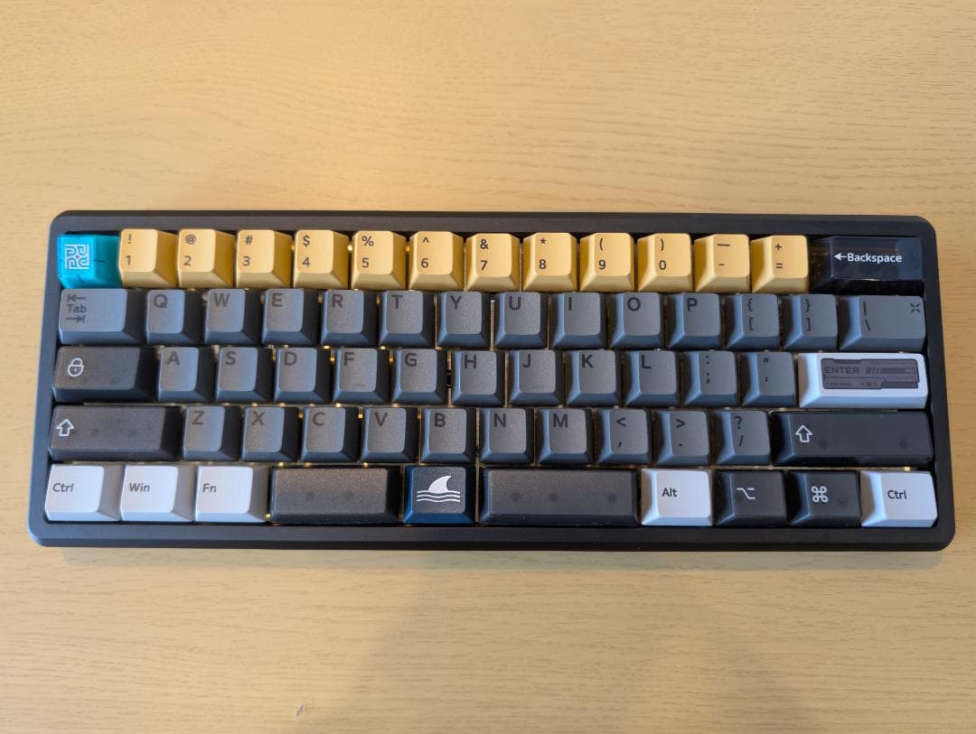 キーボード RAKKA 60 ATLAS + Frog Mini Leggera