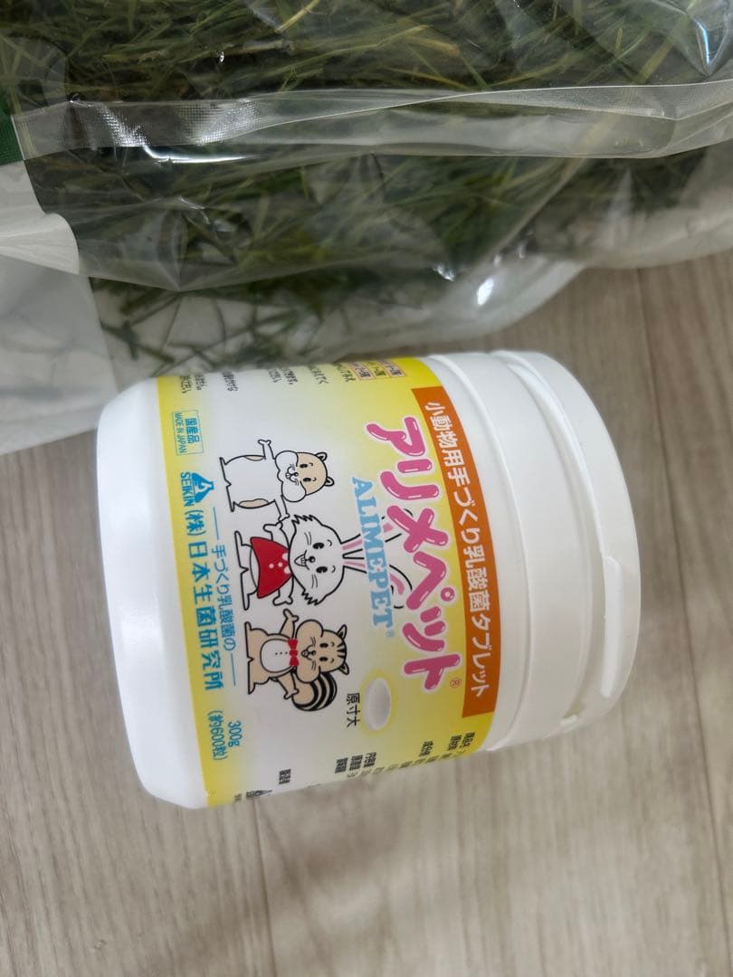 GEX イタリアンライグラス　旬牧草 300g×2、乳酸菌