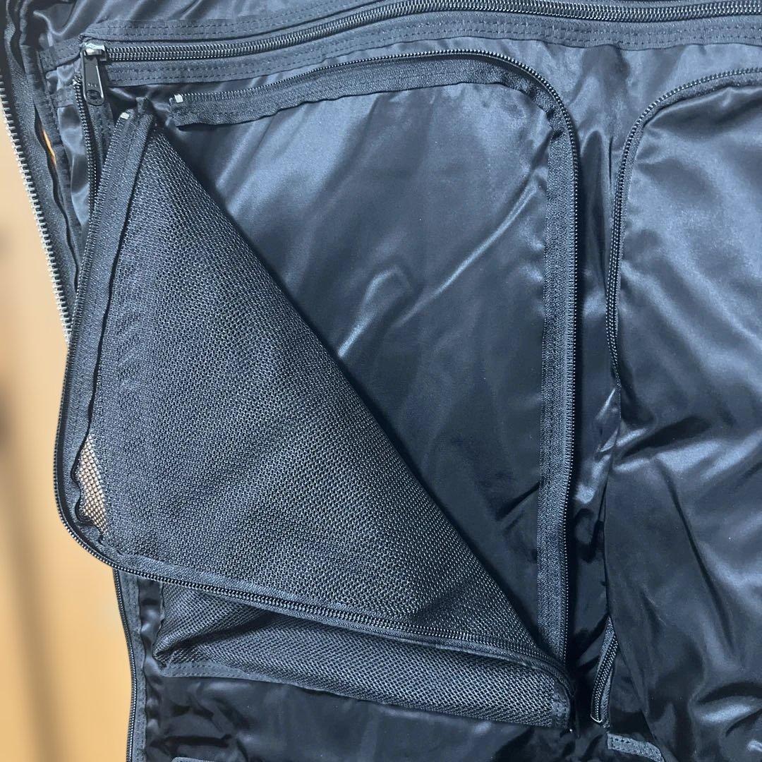 【極美品】PORTER ポーター タンカー ガーメントバッグ 2WAY 黒 出張