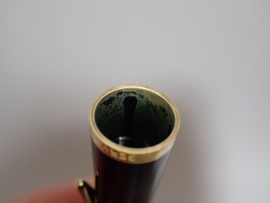 ペリカン400 万年筆 EF 緑縞 吸入不可 要修理
