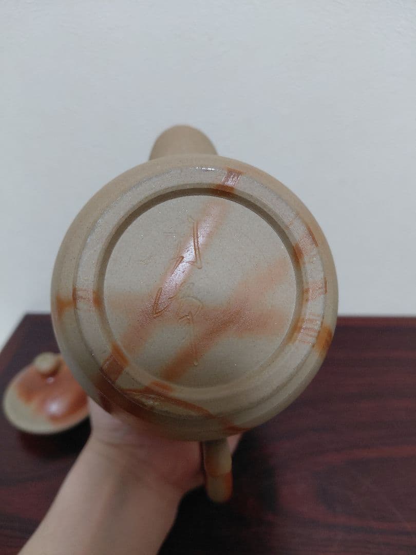 備前焼 緋襷 陶峰 急須 水注 茶道具 煎茶道具
